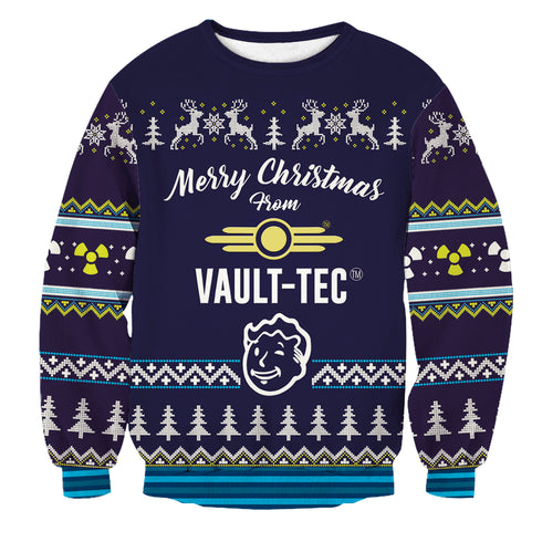 Divesart - Dweller Boy Christmas Unisex Wool Sweater - Ugly Christmas Sweater